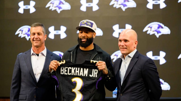 Odell Beckham Jr. no parece convencido de que Lamar Jackson se quede con Ravens